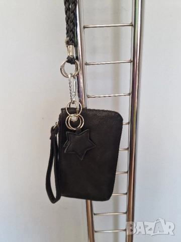 Страхотна малка дамска чанта през рамо , естествена кожа, снимка 9 - Чанти - 51817515