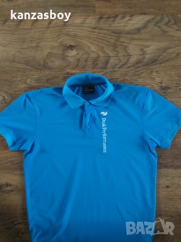peak performance g tech pique  - страхотна мъжка тениска КАТО НОВА, снимка 3 - Тениски - 32536189