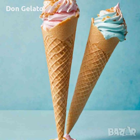 Суха смес за СИН сладолед * Сладолед на прах ИТАЛИАНСКИ КАРАМЕЛ* (1200г / 3 L Вода), снимка 5 - Други - 42383664