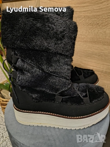 Дамски топли боти , снимка 8 - Дамски боти - 52791693