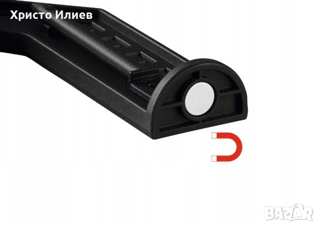 Дигитален самостоящ дълбокомер с магнитно закрепяне Parkside грайферомер за гуми, снимка 6 - Други инструменти - 43985968