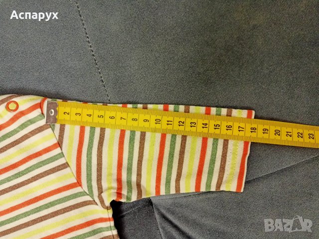 Бебешка памучна тънка блузка с дълъг ръкав TU 3-6 месеца, снимка 5 - Комплекти за бебе - 43092015
