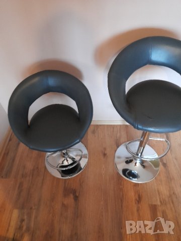 Бар стол- 2 бр., снимка 2 - Градински мебели, декорация  - 43353230