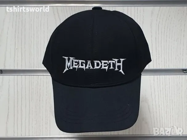 Нова шапка с козирка на музикалната група Megadeth (Мегадет), снимка 3 - Шапки - 48250310