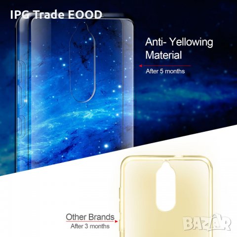 Huawei Mate 10 Lite кейс + стъклен протектор, снимка 6 - Калъфи, кейсове - 27238405