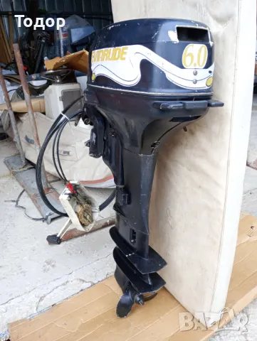 Продавам извънб.д-л Evinrude 6HP, 4т, дълъг ботуш, обслужен, внос от Италия, снимка 2 - Воден транспорт - 49530075