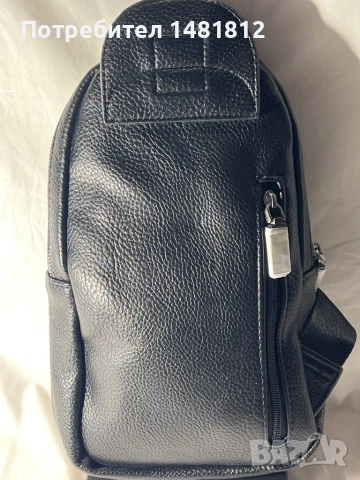 Мъжка чанта от естествена кожа, снимка 2 - Чанти - 52978345