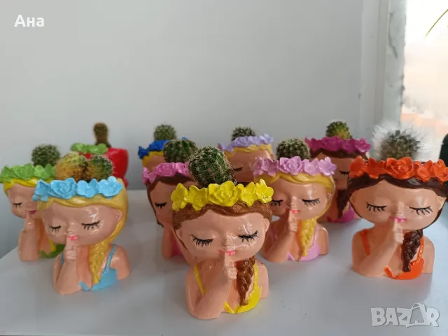 Малки кашпи с цвете , снимка 2 - Други - 49283936