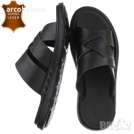 Мъжки сандали от естествена кожа, снимка 2 - Мъжки сандали - 50698474