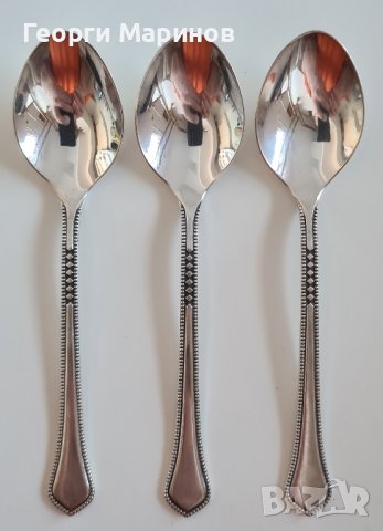 Посребрени лъжици за кафе, СССР, Естония, снимка 5 - Прибори за хранене, готвене и сервиране - 43906015