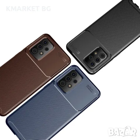 Samsung Galaxy A72 5G Удароустойчив Carbon Fiber Калъф и Протектор, снимка 11 - Калъфи, кейсове - 48518195