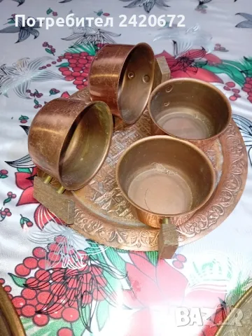 стар меден  сервиз, снимка 1