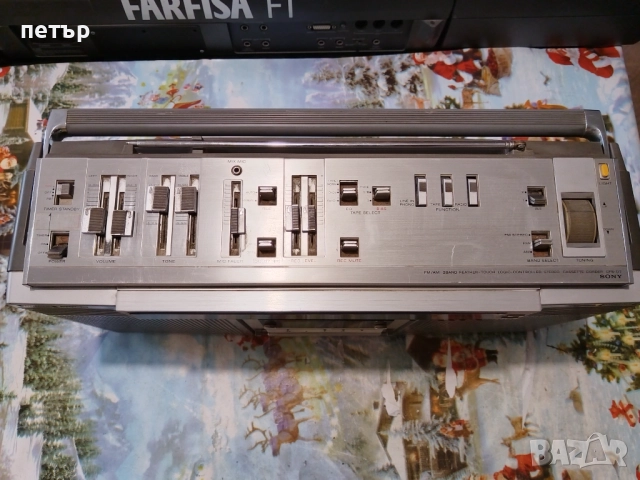 Касетофон Сони, снимка 4 - Радиокасетофони, транзистори - 52868179