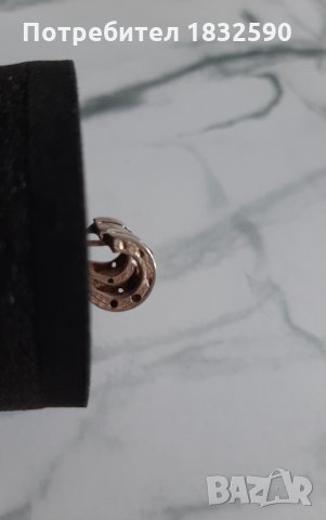 Сребърни обеци, снимка 3 - Обеци - 33432577