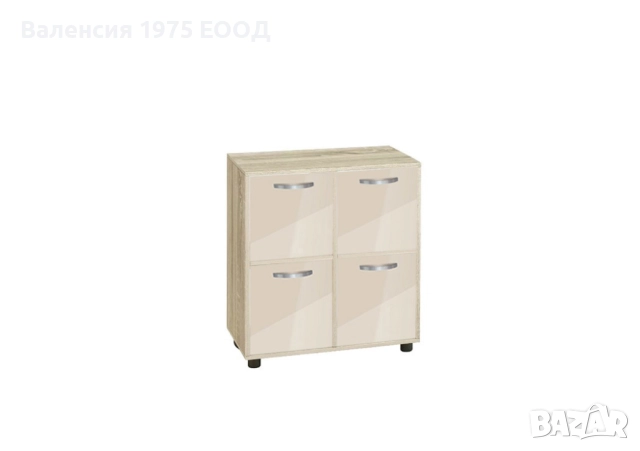 Етажерка Кубо 4 с три или четири вратички гланц, снимка 11 - Етажерки - 46451864