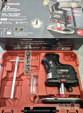 Акумулаторна оберфреза 12 V Parkside PPPAKF 12 A1 безчеткова, снимка 2 - Други инструменти - 52230835