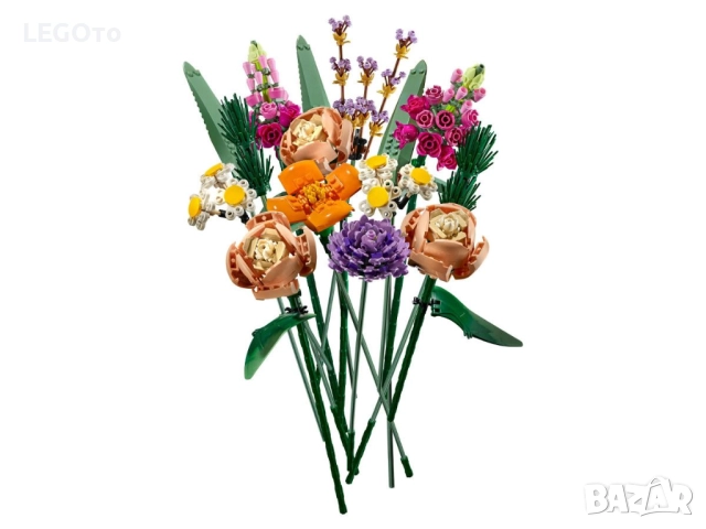 НОВО ЛЕГО 10280 Botanical – Букет цветя LEGO 10280 Botanical – Flower Bouquet ​, снимка 3 - Конструктори - 52552993