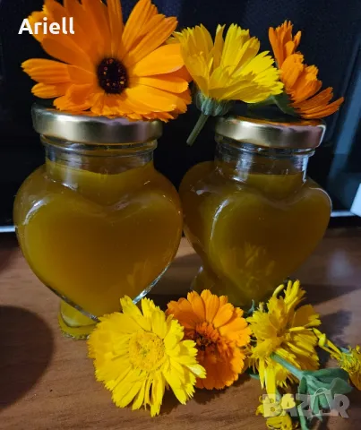 Мехлем с мас , невен,жълт кантарион и лайка, снимка 5 - Домашни продукти - 39745041