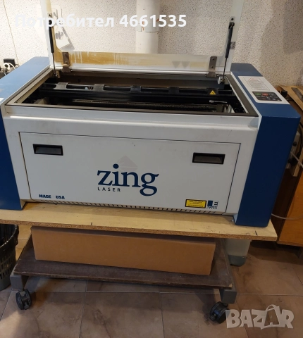 Машина за лазерно гравиране , 40 watt, ZING,  600/300  mm
