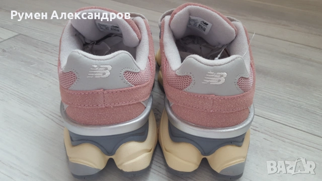 Нови розови дамски маратонки New Balance 9060 U9060HSP р-р 39, снимка 4 - Маратонки - 53306853