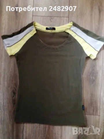 Дамска блуза с къс ръкав, снимка 3 - Тениски - 47640558