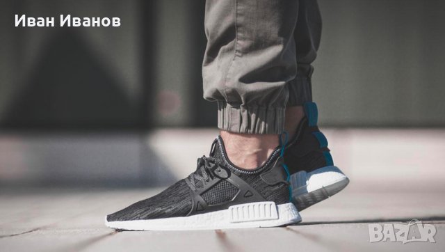 маратонки  Adidas Nmd xr1 Pk Glitch Blue Core Bright  номер 43,5-44, снимка 5 - Маратонки - 40284219