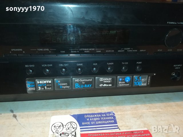 ONKYO RECEIVER 1901221908, снимка 6 - Ресийвъри, усилватели, смесителни пултове - 35493148