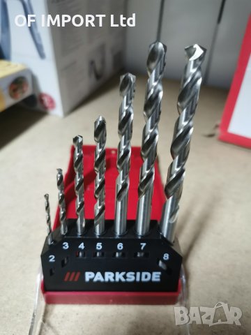 НОВО Комплект Свредла за Метал PARKSIDE