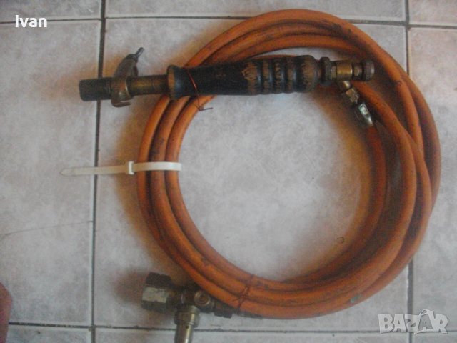 Немска Газова Пропан-Бутан Горелка-Старо Качество-С Маркуч/Редуцир Вентил-Различни-Отлично Състояние, снимка 14 - Други инструменти - 43639709