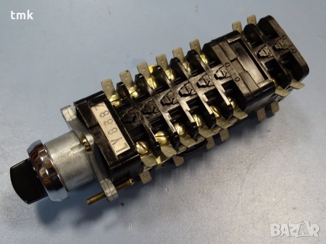 Пакетен превключвател ENTRELEC rotary switch V10, V18D45, снимка 6 - Резервни части за машини - 32844646