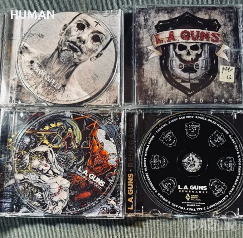 L.A. GUNS - Moonspell , снимка 14 - CD дискове - 50195807