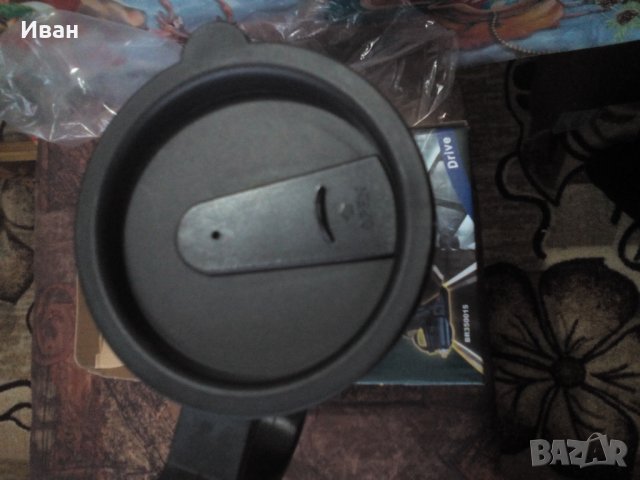 Термо чаша с нагревател 12 волта с адаптер за кола автомобил + подарък, снимка 4 - Аксесоари и консумативи - 27153731