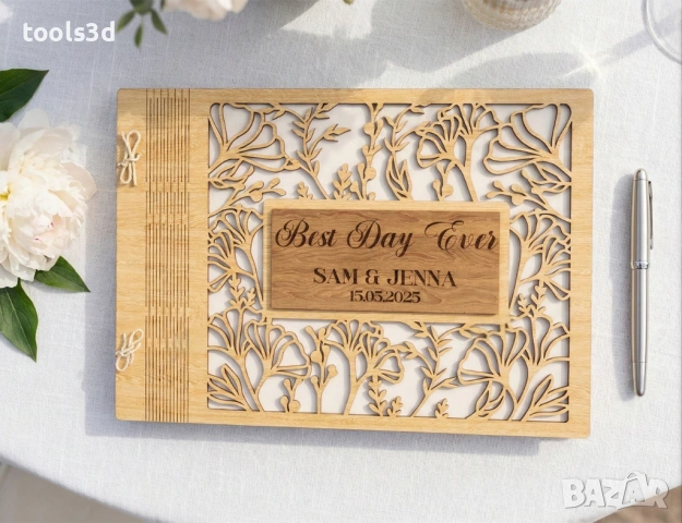 Лазерно гравирани персонализирани подаръци | Имена, дати, послание., снимка 6 - Сувенири от дърво - 53283492