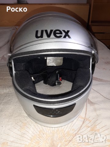Мотокаска Uvex размер L 59-60 , снимка 18 - Аксесоари и консумативи - 40424703
