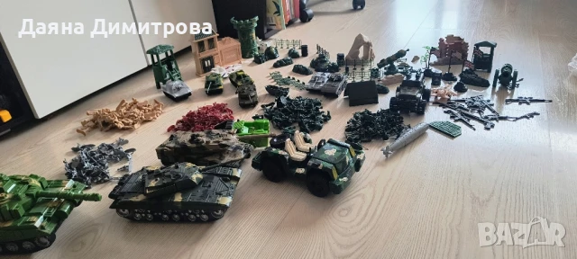 комплект танкове и войници 