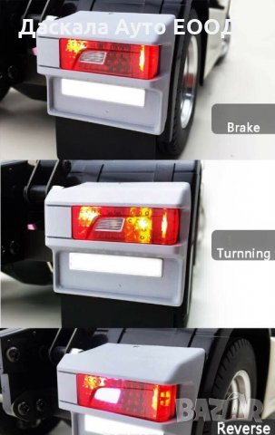 1 бр. ЛЕД LED стопoве стоп за Скания Scania Евро 6 с букса , снимка 7 - Аксесоари и консумативи - 35528463