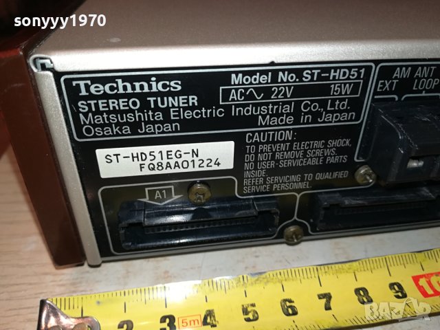 TECHNICS ST-HD51 TUNER-MADE IN JAPAN-ВНОС SWISS 1412231037, снимка 18 - Ресийвъри, усилватели, смесителни пултове - 43407172
