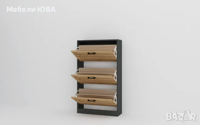 Шкаф за обувки ВЕКТРА 3, снимка 2 - Шкафове - 47433827