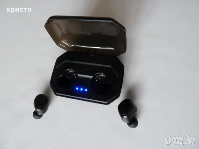 блутут слушалки тип тапи Antimi SP8 Plus, снимка 3 - Bluetooth слушалки - 34743511