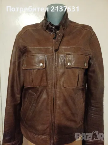 КОЖЕНО ЯКЕ  - Естествена кожа  GAS  GENUINE LEATHER