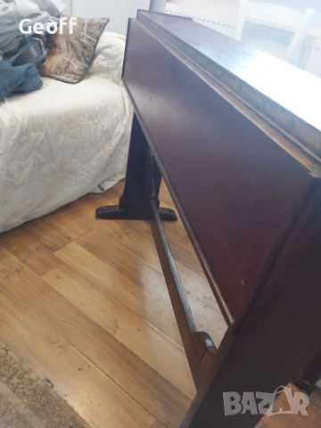 Vintage Folding Ship's Cabin Table, снимка 3 - Маси - 50685465