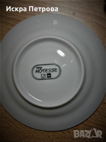  Порцеланов сервиз Сини цветя Румъния, снимка 4 - Сервизи - 38145044