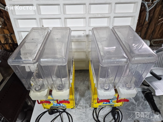 Сок и Айрян машина Италиянска 2х8 литра, снимка 3 - Обзавеждане на кухня - 52322964