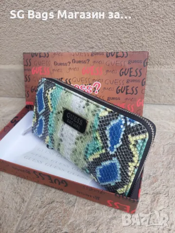 Guess дамско портмоне дамски портфейл код 196, снимка 4 - Портфейли, портмонета - 47498860