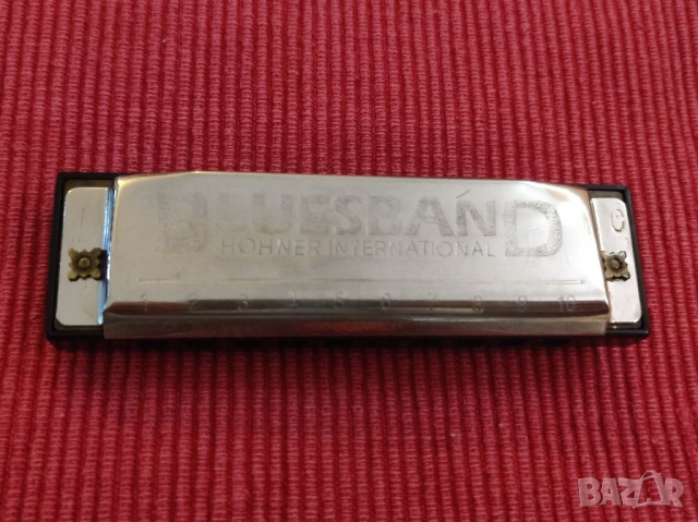 Стара хармоника HOHNER, BLUESBAND. , снимка 3 - Духови инструменти - 36406802