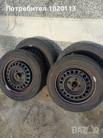 Джанти с гуми за Хонда джаз 4х100, снимка 3 - Гуми и джанти - 52838740