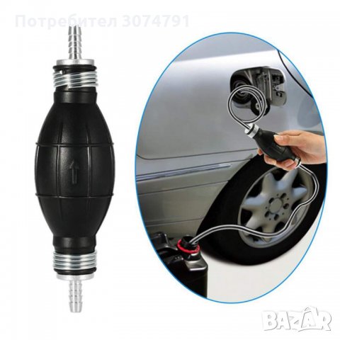 Подкачваща Ръчна Помпа за Гориво Дизел Бензин, Масло, Вода 6/8/10/12мм, снимка 4 - Аксесоари и консумативи - 32928440