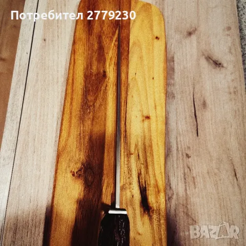 Ловен масивен нож Нов, част колекция , снимка 6 - Ножове - 49863995