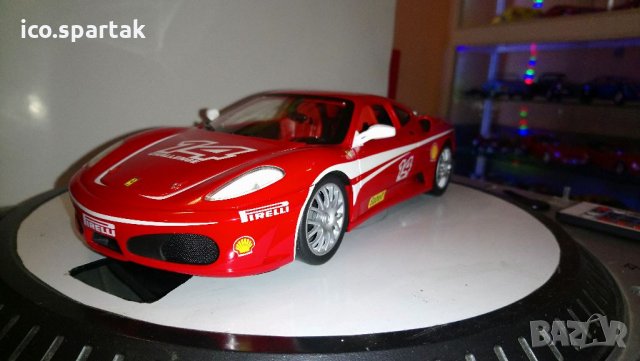 Ferrari 1 18 430 Challenge Hot whеels black , снимка 3 - Колекции - 32338202