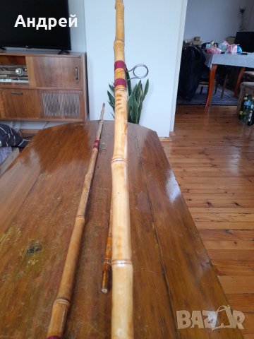 Стара бамбукова въдица #3, снимка 5 - Въдици - 40060758